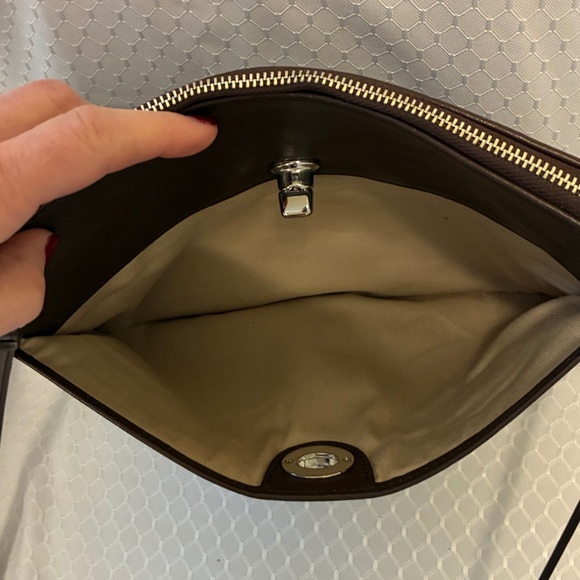 Coach Legacy Turnlock Crossbody In Chocolate Brown - Picture 5 of 10